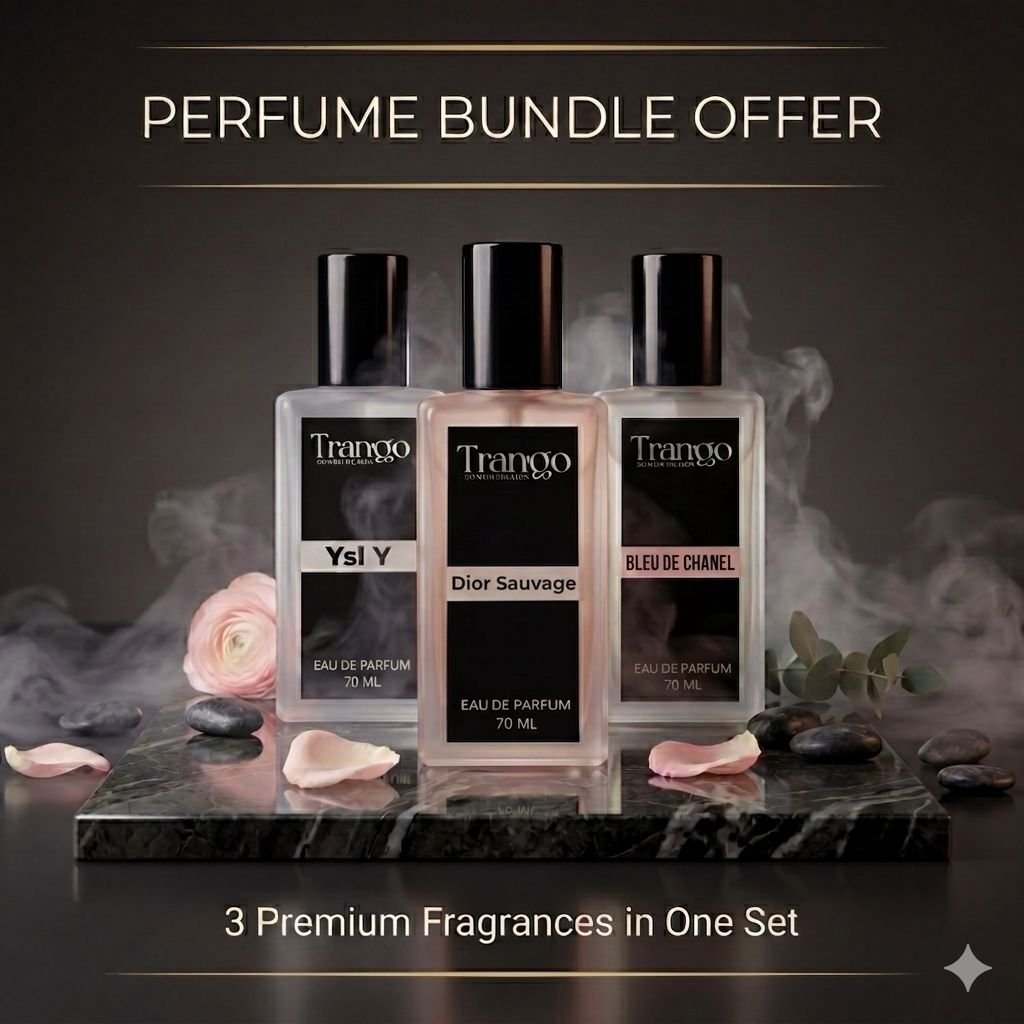 3x 70 ML Perfume Bundle